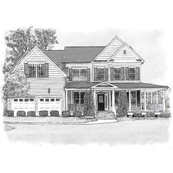 Раскраска: дом (Здания и Архитектура) #66468 - Бесплатные раскраски для печати