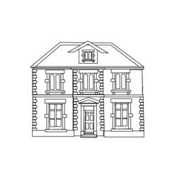 Раскраска: дом (Здания и Архитектура) #66512 - Бесплатные раскраски для печати