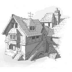 Раскраска: дом (Здания и Архитектура) #66548 - Бесплатные раскраски для печати