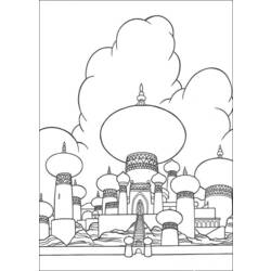 Раскраска: дворец (Здания и Архитектура) #62492 - Бесплатные раскраски для печати