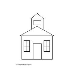 Раскраска: школа (Здания и Архитектура) #66829 - Бесплатные раскраски для печати