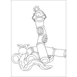 Раскраска: Энди Панди (мультфильмы) #26793 - Бесплатные раскраски для печати