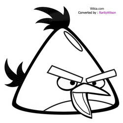 Раскраска: Angry Birds (мультфильмы) #25017 - Бесплатные раскраски для печати