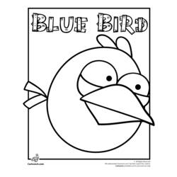 Раскраска: Angry Birds (мультфильмы) #25023 - Бесплатные раскраски для печати