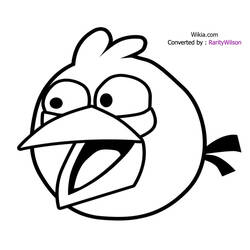Раскраска: Angry Birds (мультфильмы) #25027 - Бесплатные раскраски для печати