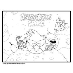 Раскраска: Angry Birds (мультфильмы) #25033 - Бесплатные раскраски для печати