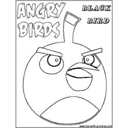 Раскраска: Angry Birds (мультфильмы) #25039 - Бесплатные раскраски для печати