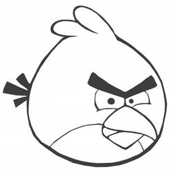 Раскраска: Angry Birds (мультфильмы) #25070 - Бесплатные раскраски для печати