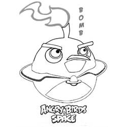 Раскраска: Angry Birds (мультфильмы) #25101 - Бесплатные раскраски для печати