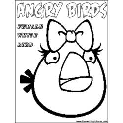 Раскраска: Angry Birds (мультфильмы) #25104 - Бесплатные раскраски для печати