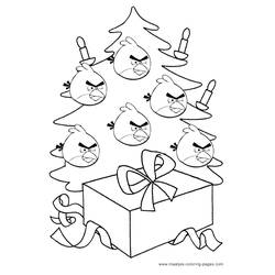 Раскраска: Angry Birds (мультфильмы) #25131 - Бесплатные раскраски для печати