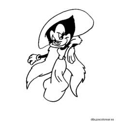 Раскраска: Animaniacs (мультфильмы) #48314 - Бесплатные раскраски для печати