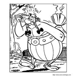Раскраска: Астерикс и Обеликс (мультфильмы) #24391 - Бесплатные раскраски для печати