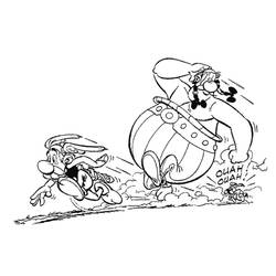 Раскраска: Астерикс и Обеликс (мультфильмы) #24401 - Бесплатные раскраски для печати