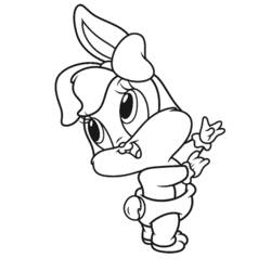 Раскраска: Baby Looney Tunes (мультфильмы) #26532 - Бесплатные раскраски для печати