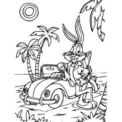 Раскраска: Baby Looney Tunes (мультфильмы) #26533 - Бесплатные раскраски для печати
