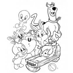 Раскраска: Baby Looney Tunes (мультфильмы) #26564 - Бесплатные раскраски для печати