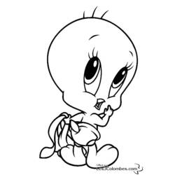 Раскраска: Baby Looney Tunes (мультфильмы) #26575 - Бесплатные раскраски для печати