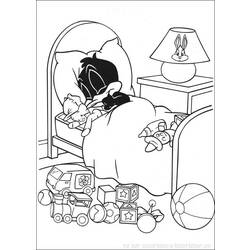 Раскраска: Baby Looney Tunes (мультфильмы) #26615 - Бесплатные раскраски для печати