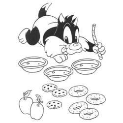 Раскраска: Baby Looney Tunes (мультфильмы) #26641 - Бесплатные раскраски для печати