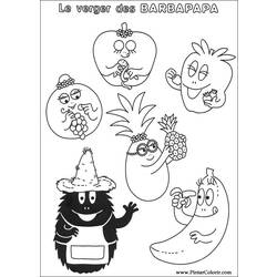 Раскраска: Barbapapa (мультфильмы) #36521 - Бесплатные раскраски для печати