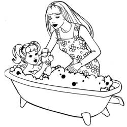 Раскраска: Барби (мультфильмы) #27511 - Бесплатные раскраски для печати