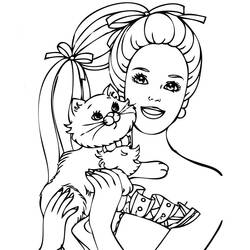 Раскраска: Барби (мультфильмы) #27544 - Бесплатные раскраски для печати