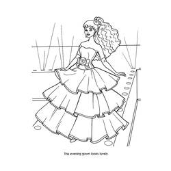 Раскраска: Барби (мультфильмы) #27546 - Бесплатные раскраски для печати