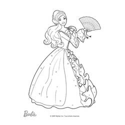 Раскраска: Барби (мультфильмы) #27652 - Бесплатные раскраски для печати