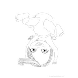 Раскраска: Малышка Лилли (мультфильмы) #41086 - Бесплатные раскраски для печати