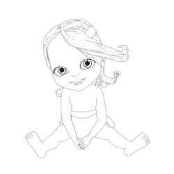Раскраска: Малышка Лилли (мультфильмы) #41089 - Бесплатные раскраски для печати
