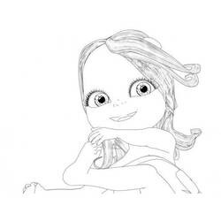 Раскраска: Малышка Лилли (мультфильмы) #41094 - Бесплатные раскраски для печати