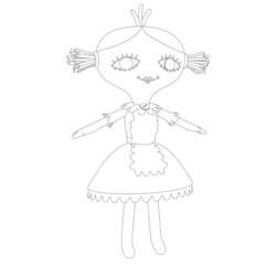 Раскраска: Малышка Лилли (мультфильмы) #41096 - Бесплатные раскраски для печати
