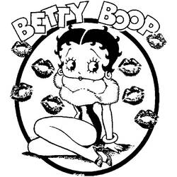 Раскраска: Бетти Буп (мультфильмы) #25914 - Бесплатные раскраски для печати