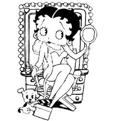 Раскраска: Бетти Буп (мультфильмы) #25921 - Бесплатные раскраски для печати