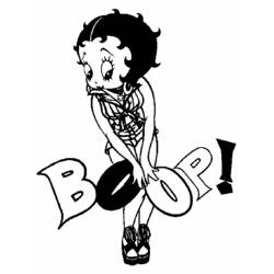 Раскраска: Бетти Буп (мультфильмы) #25945 - Бесплатные раскраски для печати