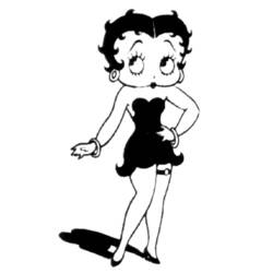 Раскраска: Бетти Буп (мультфильмы) #25954 - Бесплатные раскраски для печати