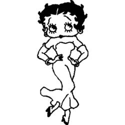 Раскраска: Бетти Буп (мультфильмы) #25957 - Бесплатные раскраски для печати