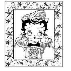 Раскраска: Бетти Буп (мультфильмы) #25962 - Бесплатные раскраски для печати