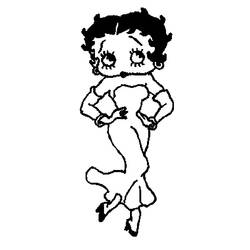 Раскраска: Бетти Буп (мультфильмы) #25968 - Бесплатные раскраски для печати