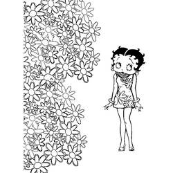 Раскраска: Бетти Буп (мультфильмы) #25973 - Бесплатные раскраски для печати