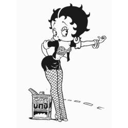 Раскраска: Бетти Буп (мультфильмы) #25979 - Бесплатные раскраски для печати