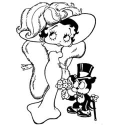 Раскраска: Бетти Буп (мультфильмы) #25981 - Бесплатные раскраски для печати