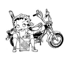 Раскраска: Бетти Буп (мультфильмы) #25985 - Бесплатные раскраски для печати