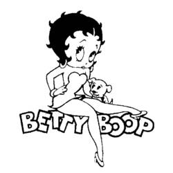 Раскраска: Бетти Буп (мультфильмы) #25986 - Бесплатные раскраски для печати