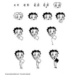 Раскраска: Бетти Буп (мультфильмы) #26032 - Бесплатные раскраски для печати