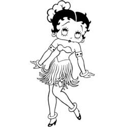 Раскраска: Бетти Буп (мультфильмы) #26034 - Бесплатные раскраски для печати