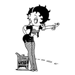Раскраска: Бетти Буп (мультфильмы) #26038 - Бесплатные раскраски для печати