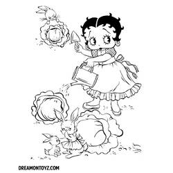 Раскраска: Бетти Буп (мультфильмы) #26053 - Бесплатные раскраски для печати