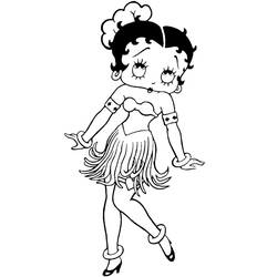 Раскраска: Бетти Буп (мультфильмы) #26070 - Бесплатные раскраски для печати